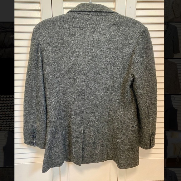 Cartonnier Anthropologie Blazer Jacket Women Large Gray - Picture 2 of 3
